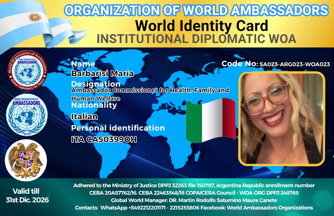 Credencial de Barbarisi Maria
