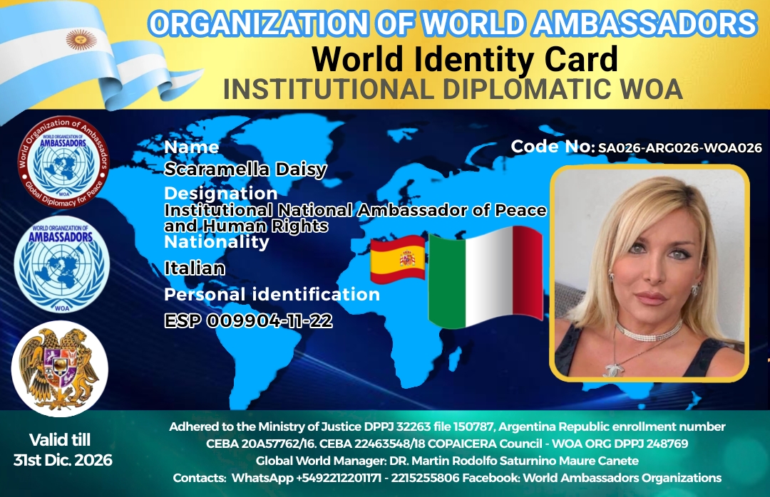 Credencial de Scaramella Daisy