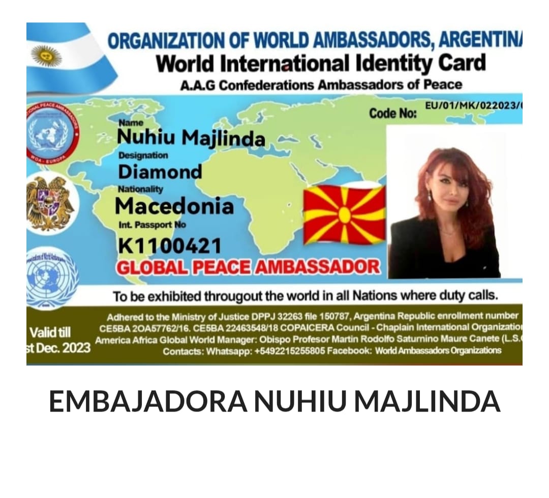 Credencial de Nuhiu Majlinda
